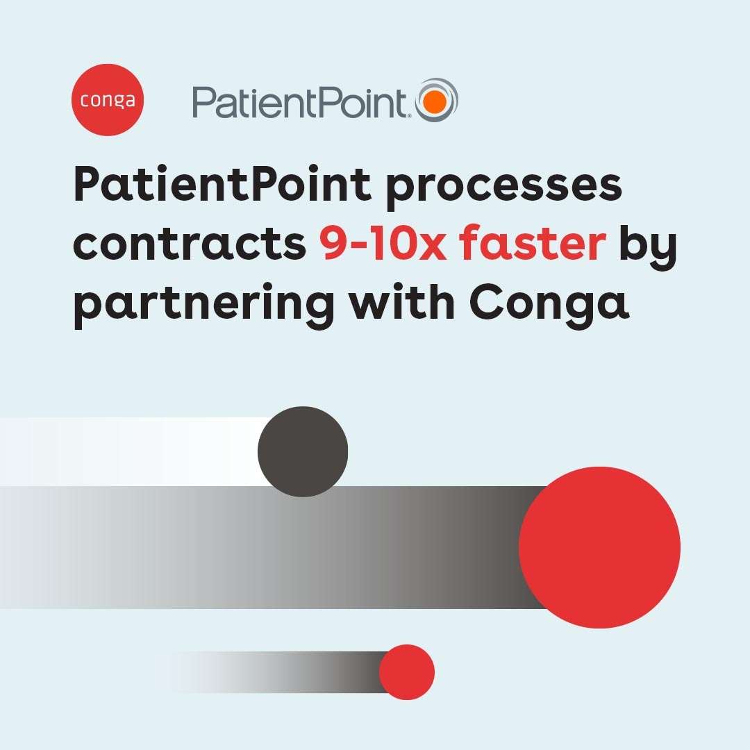 PatientPoint Processes Contracts 910x Faster by Partnering with Conga